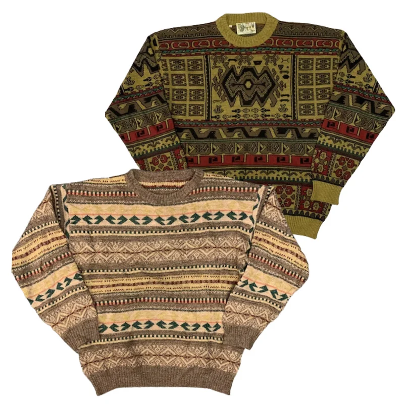 50x ETHNIC/FUNKY PATTERNED KNITWEAR