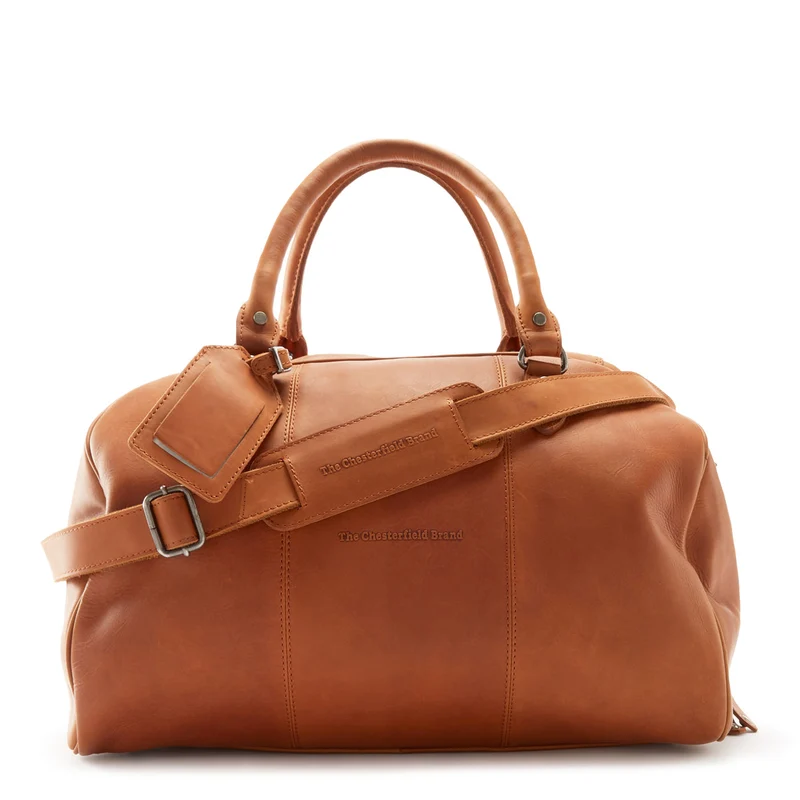 The Chesterfield Brand Liam Cognac Leather Travel bag C20.001331