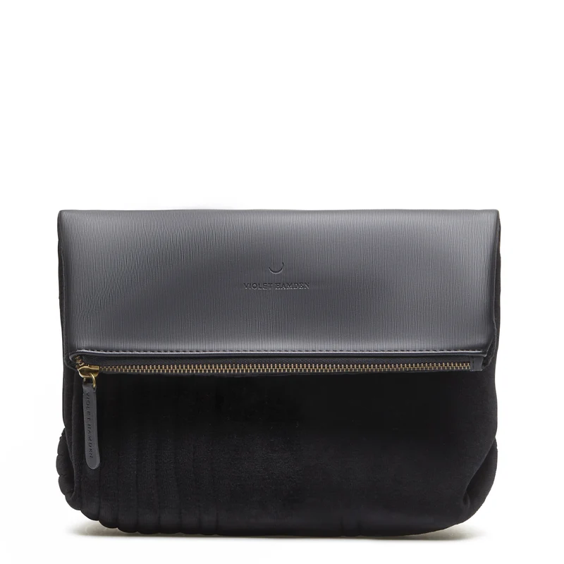 Violet Hamden Essential Bag Zwarte Clutch VH21004