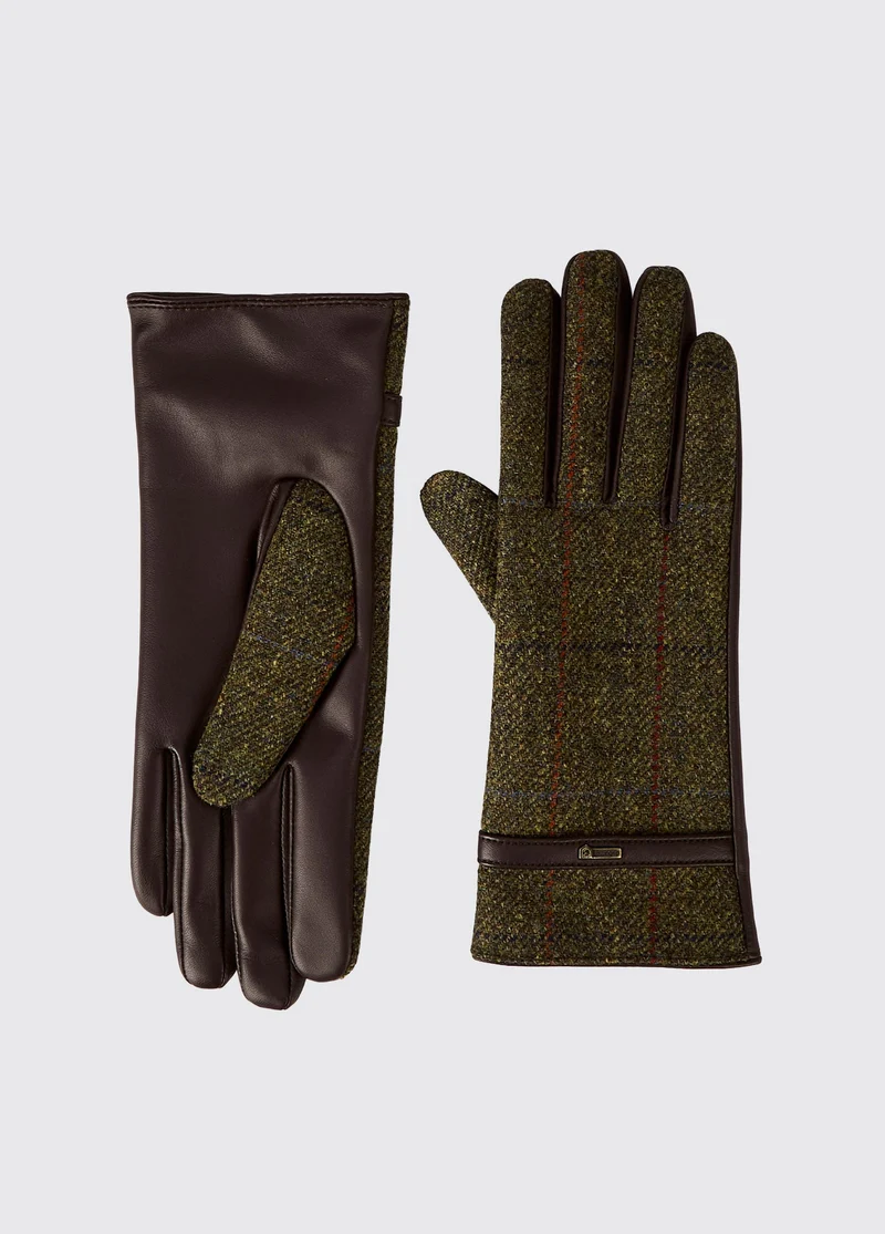Ballycastle Tweed leren handschoenen - Thornwood