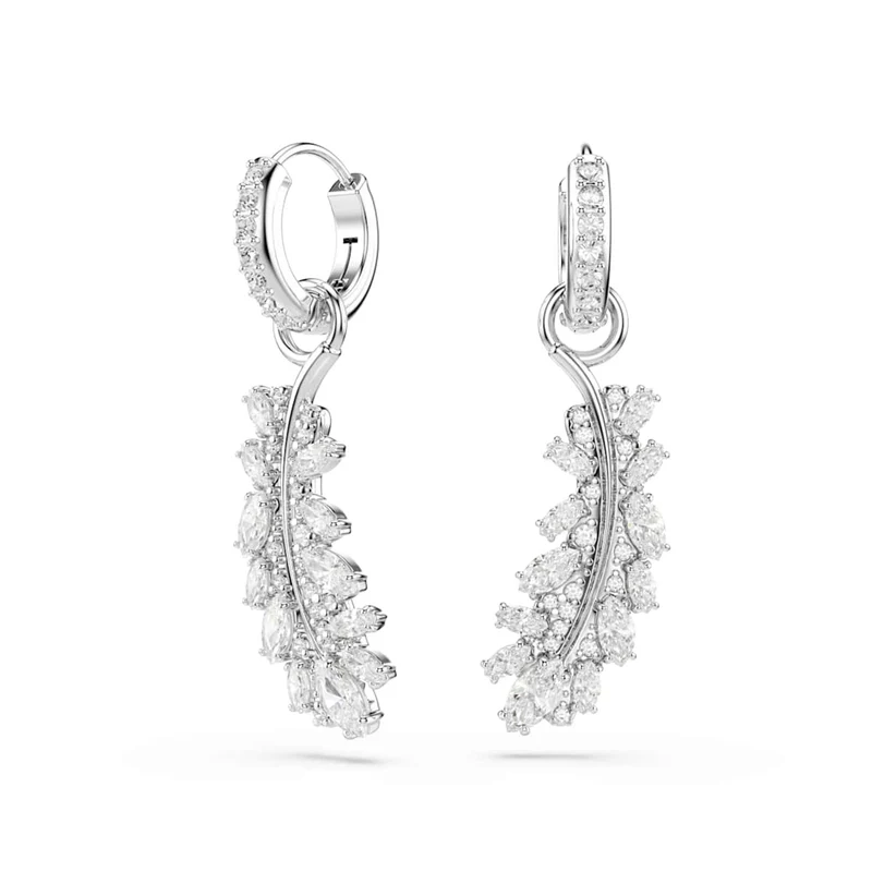 Swarovski Vienna Feather Zilveren Oorbellen 5754272