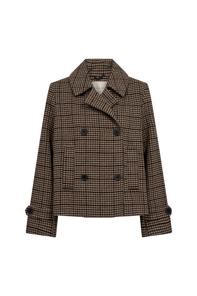 Jacket Fqsalia Desert Taupe Black 211702