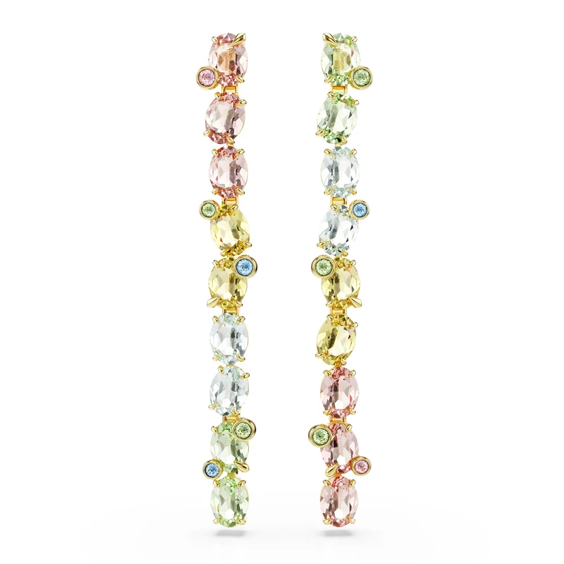 Swarovski Gema Gold Coloured Ear studs 5705809