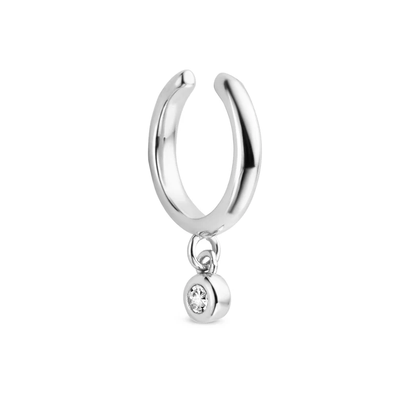 Violet Hamden Venus 925 Sterling Zilveren Ear Cuff Met Geboortesteen VH370001-MAR