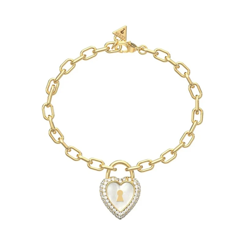Guess Love Bites Gold-coloured Bracelet JUBB06064JWYGS