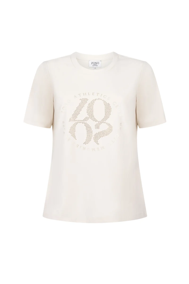 Travel T-Shirt Britt Ivory 264