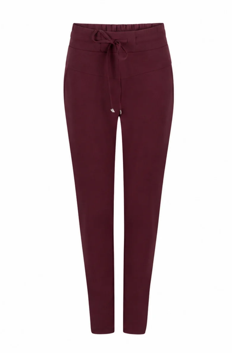 Travel Broek Amber Bordeaux