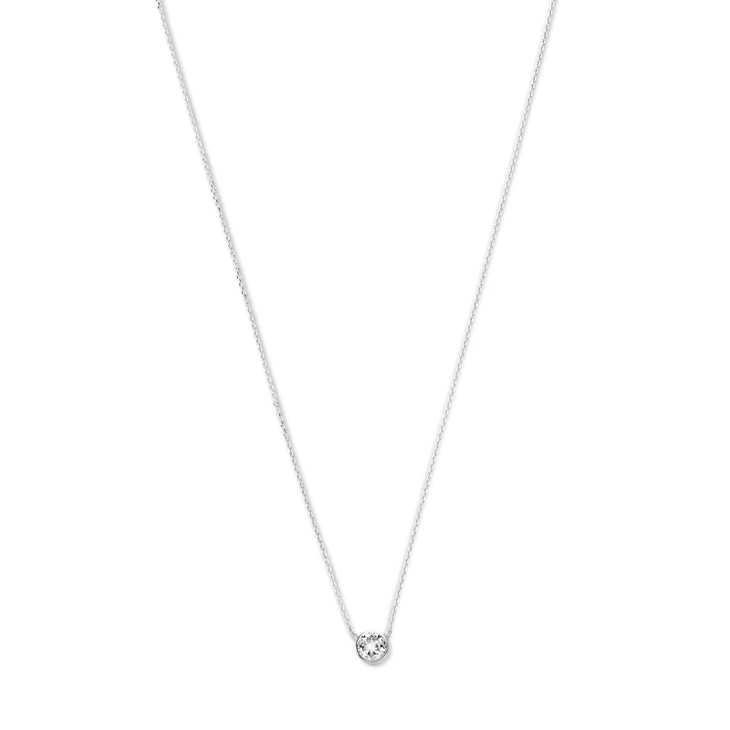 Violet Hamden Venus 925 Sterling Zilveren Ketting met Geboortesteen VH340009-JAN