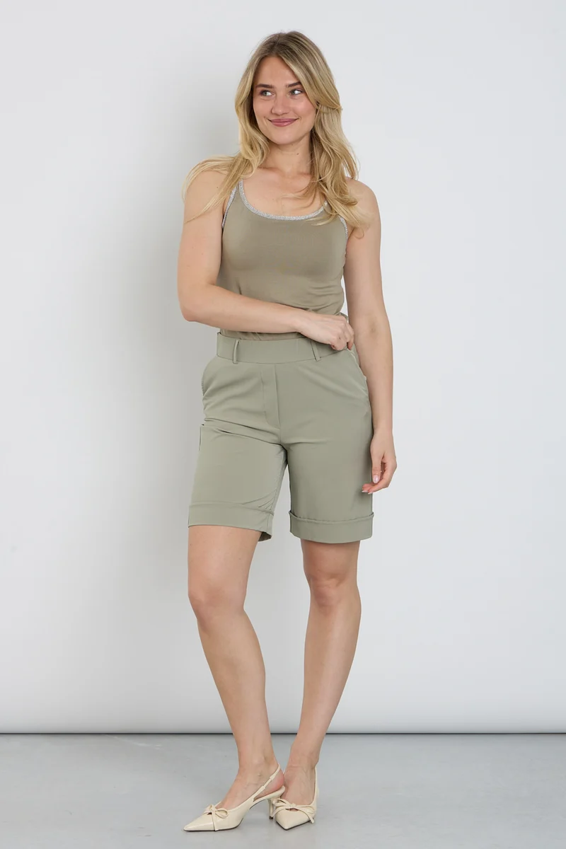 Travel Short Philis Khaki PA299