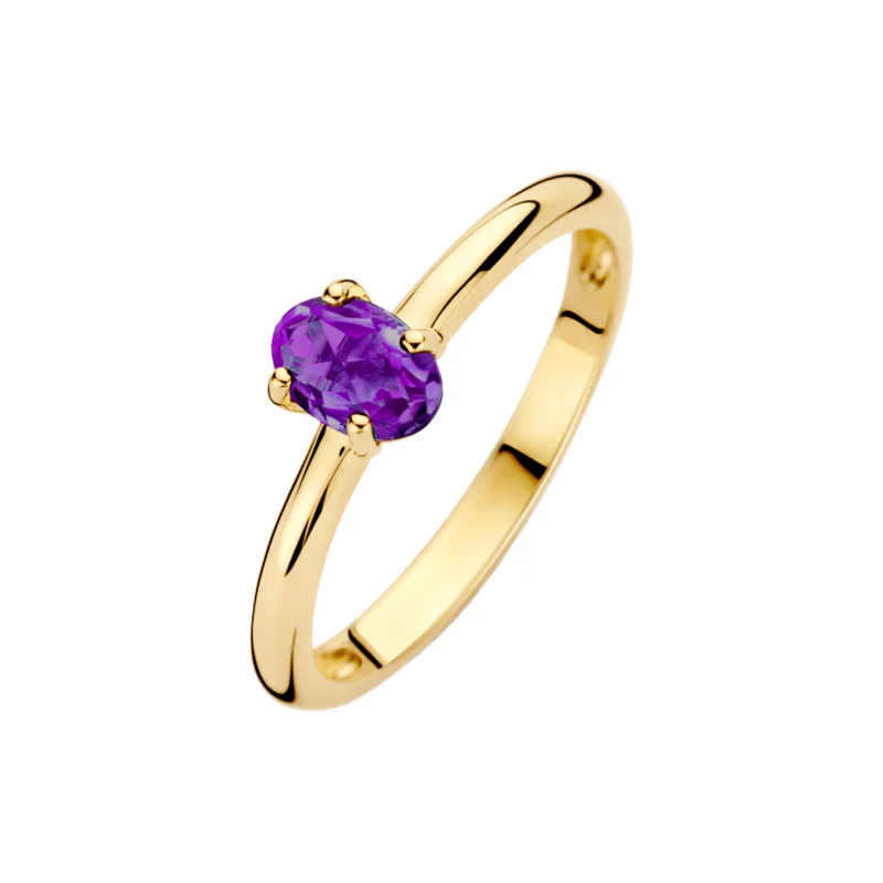 Blush 14 Karaat Gouden Ring 1242YAM/58