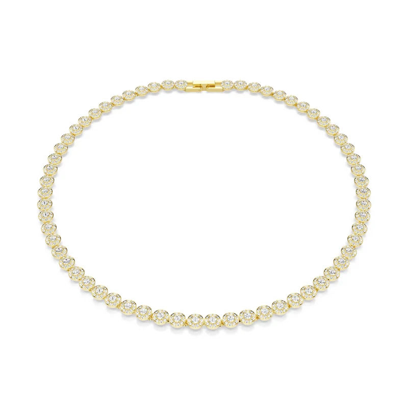 Swarovski Una Angelic Gold Plated Necklace 5751560