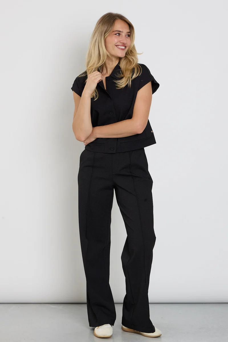 Broek Claudette Fancy Punta Black SRB5095 L33