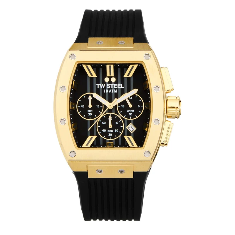 TW Steel Tonneau Chronograaf Heren Horloge TWTO2