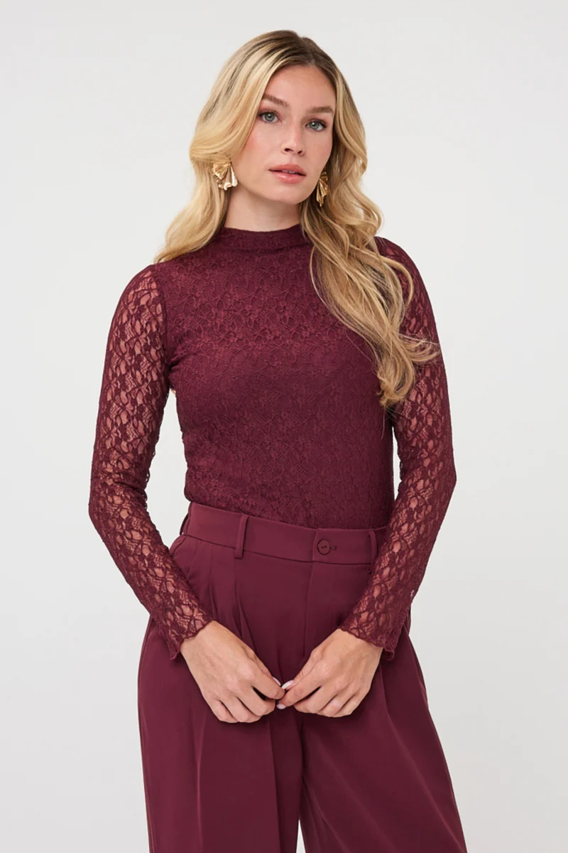 Top Lace Merlot F26.30504