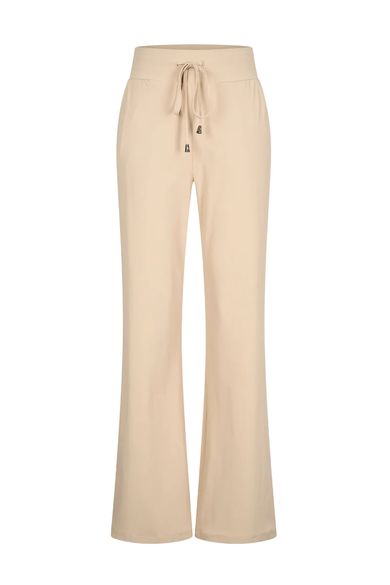 Travel Broek Flared Sand 202089