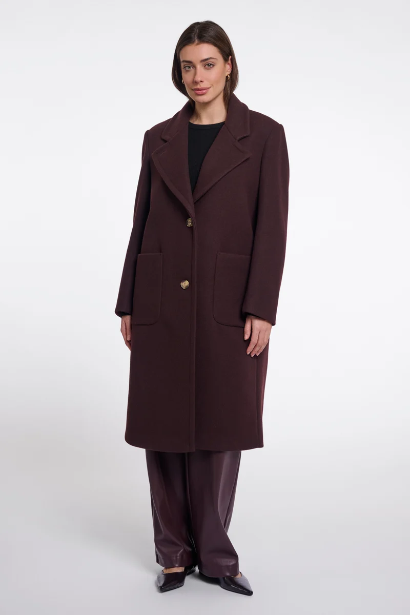 Coat Cecile Chocolate Bean