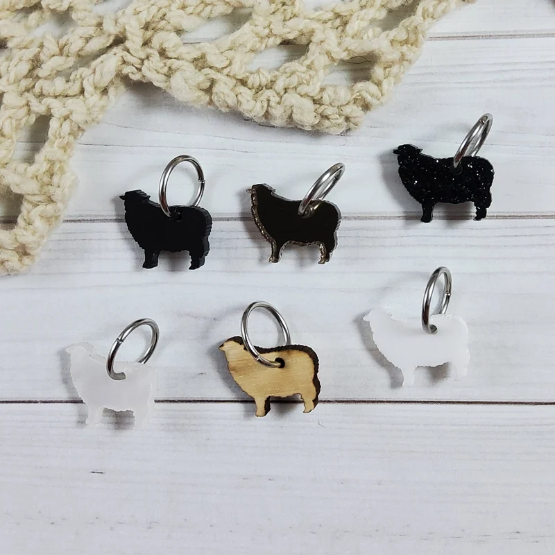 Katrinkles Sheep Stitch Marker Set