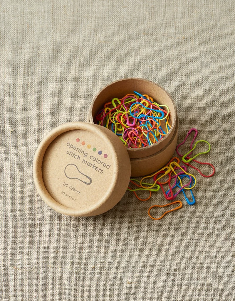 Cocoknits Rainbow Opening Stitch Markers (60 pack)