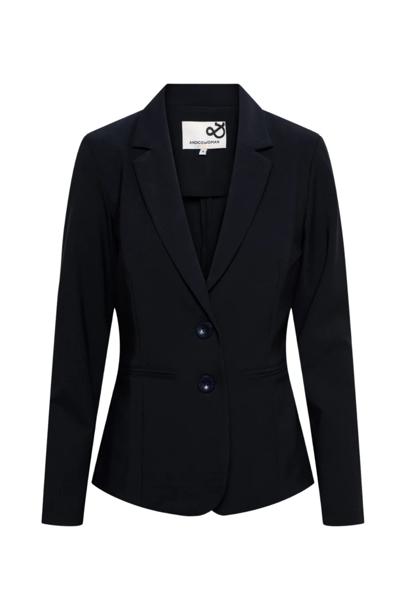 Heavy Travel Blazer Phileine Navy BZ167