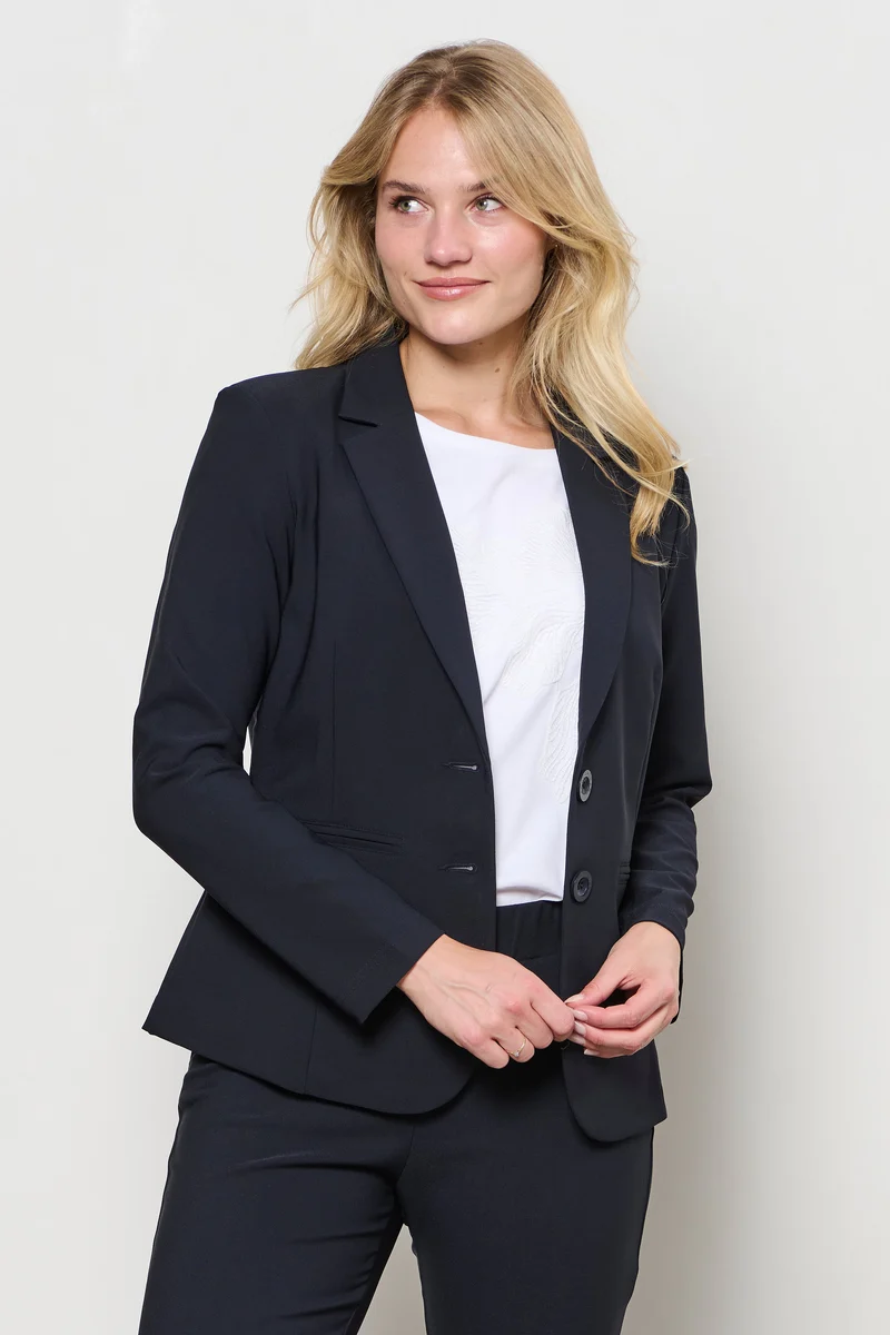 Heavy Travel Blazer Philline Navy BZ165