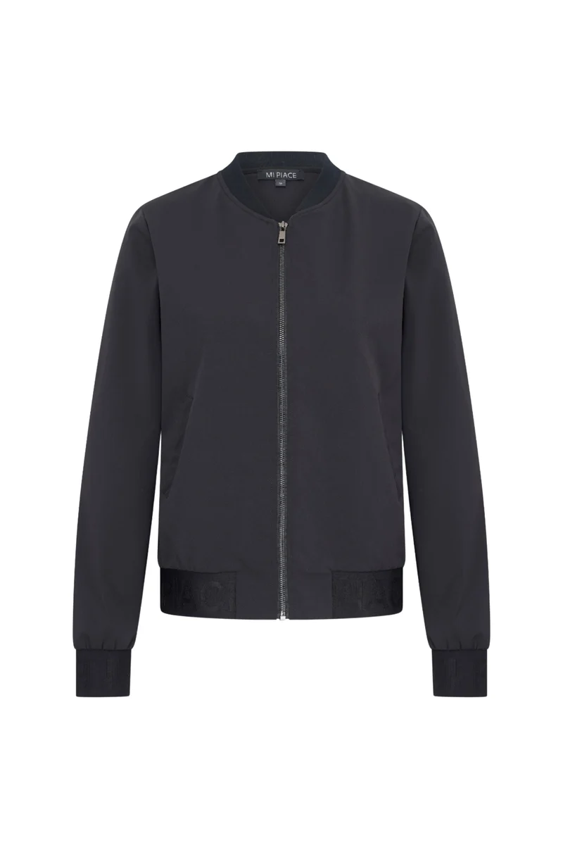 Travel Jacket Logo Black 202250