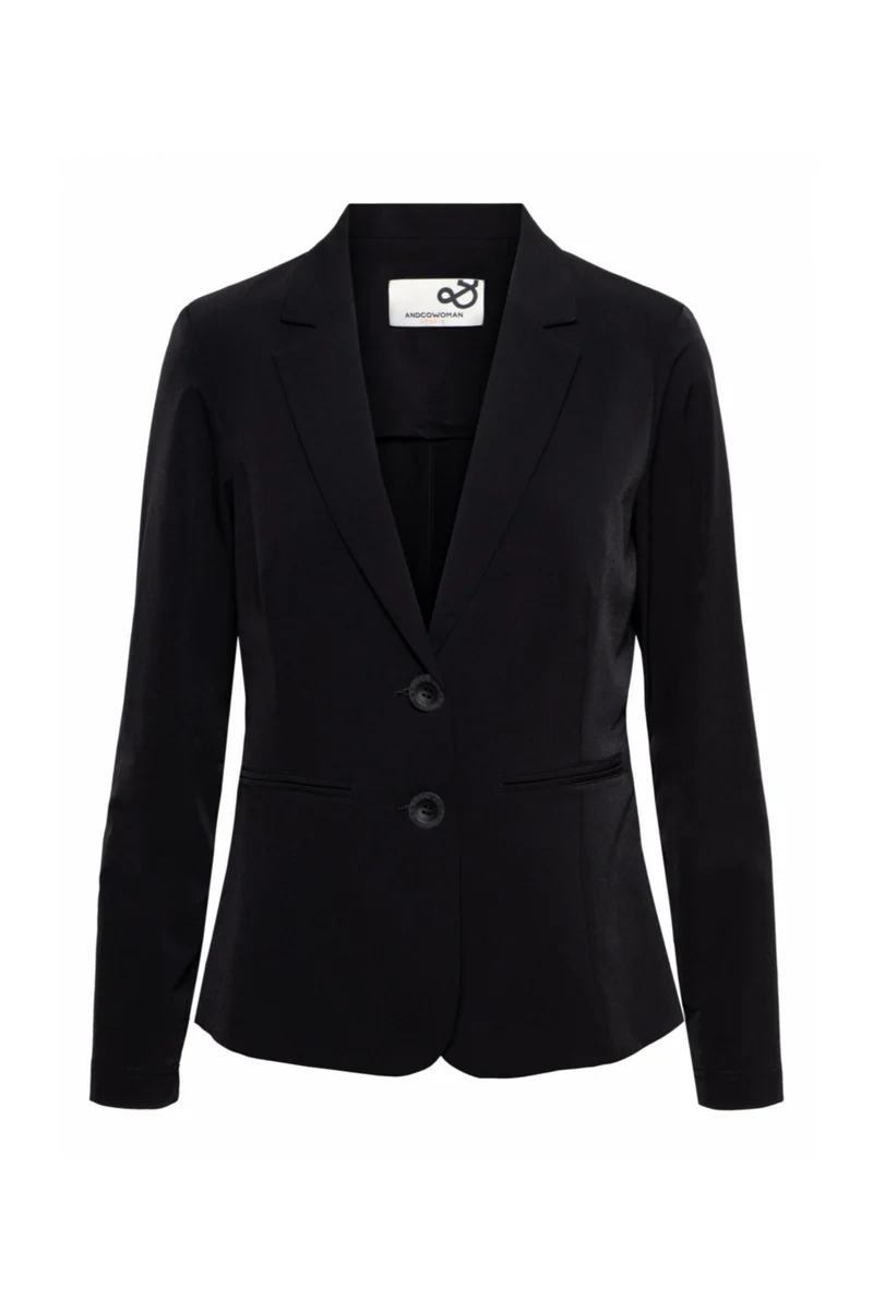 Heavy Travel Blazer Phileine Black BZ167