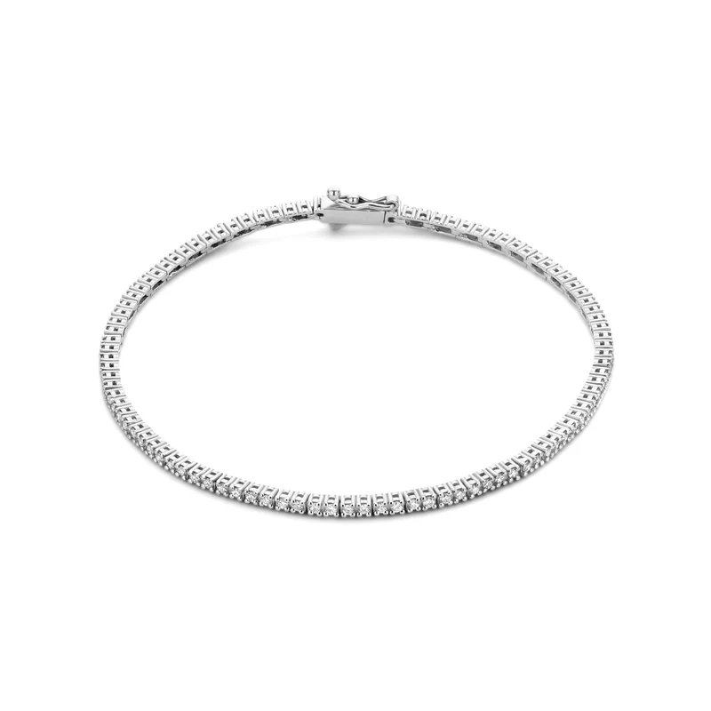 Isabel Bernard De la Paix Madeline 14 Karaat Witgouden Tennis Armband | Diamant 1.08 ct | IBD320006