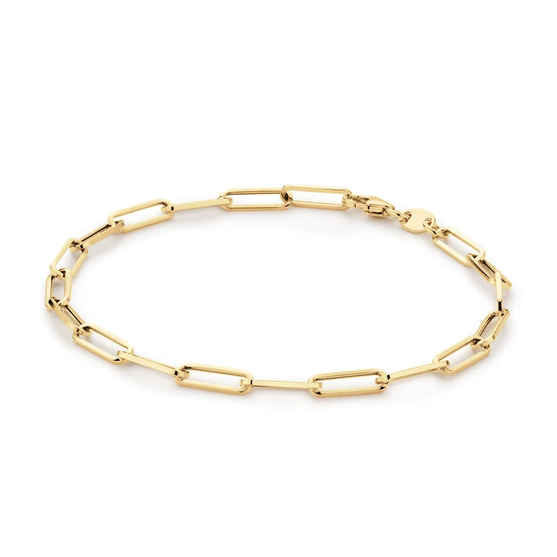Jackie Gold Elegant 14 Karaats Gouden Boxlink Ketting 585 JKB25.501