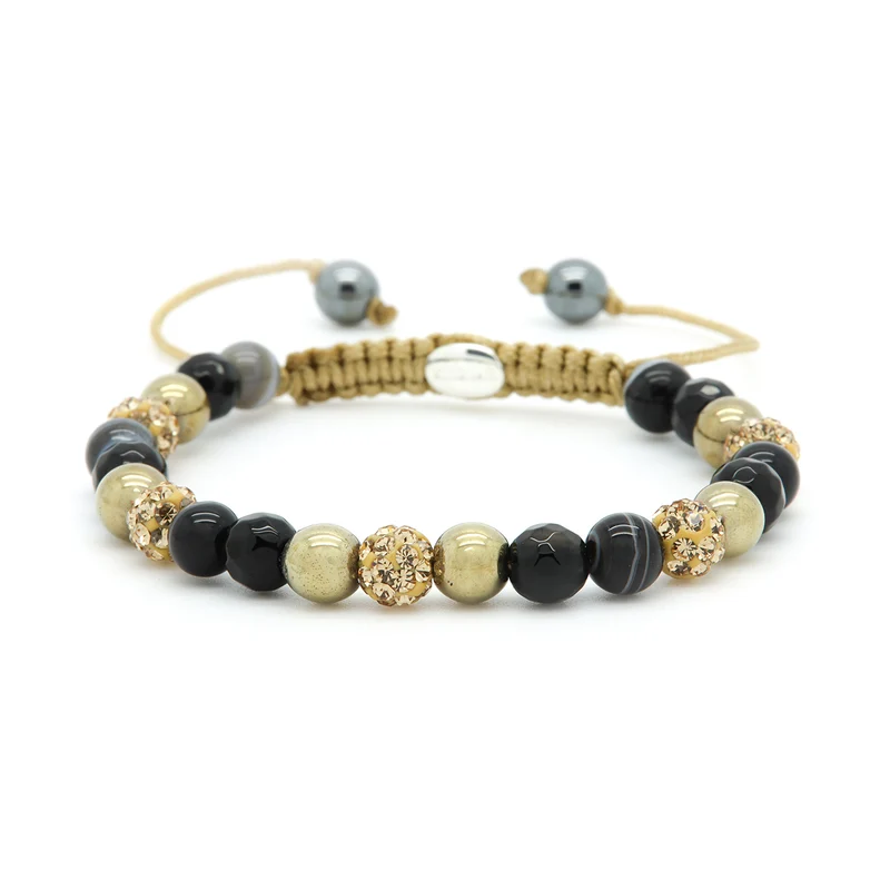 Karma Gold-coloured Spiral Tuscan Sun Bracelet 83784 (Length: 17.50 - 19.00 cm)