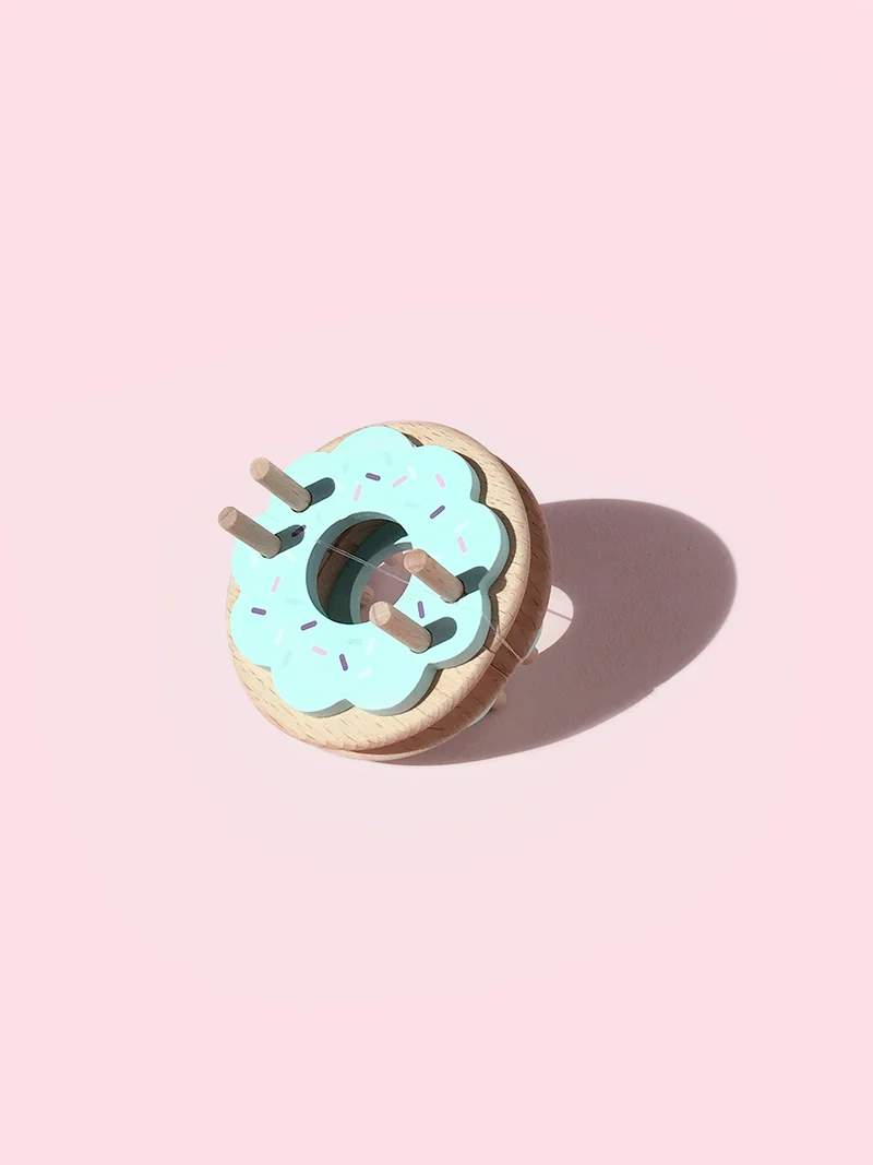 Pom Maker Medium Donut