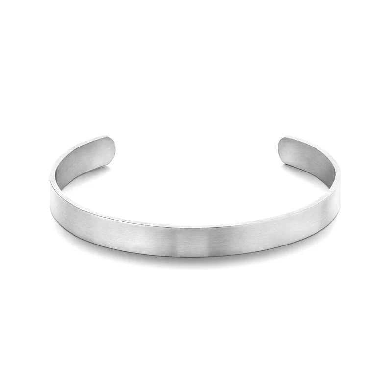 Mats Meier Annecy zilver kleurig stalen armband MM320014