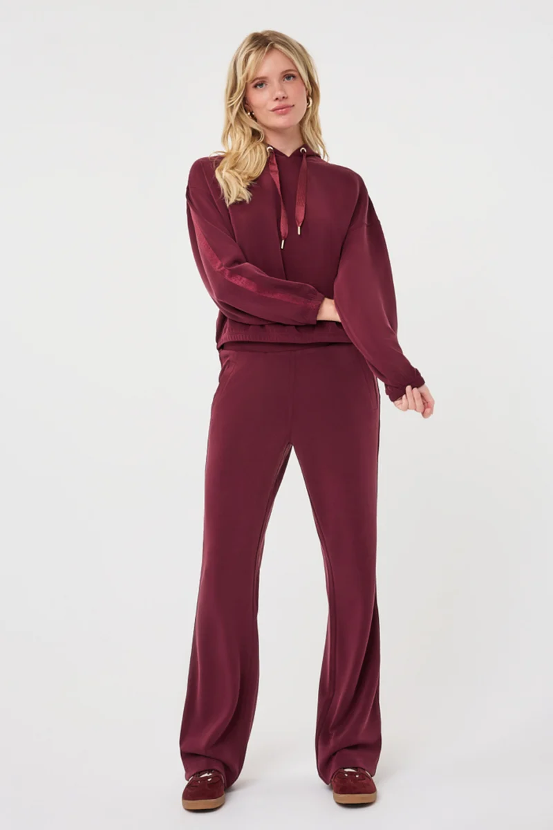 Broek Monogram Modal Merlot F26.05510