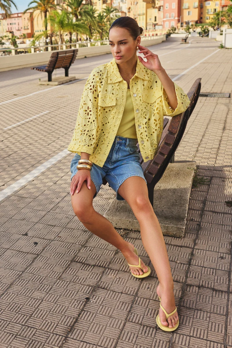 Jacket Broderie Anglaise Lemon HS26.28236