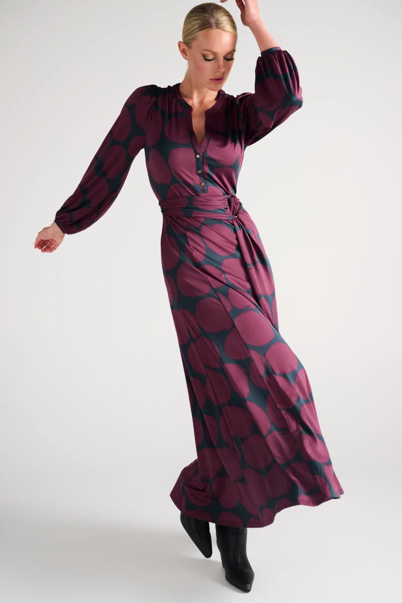 Jurk Maxi Met Print D116-P150