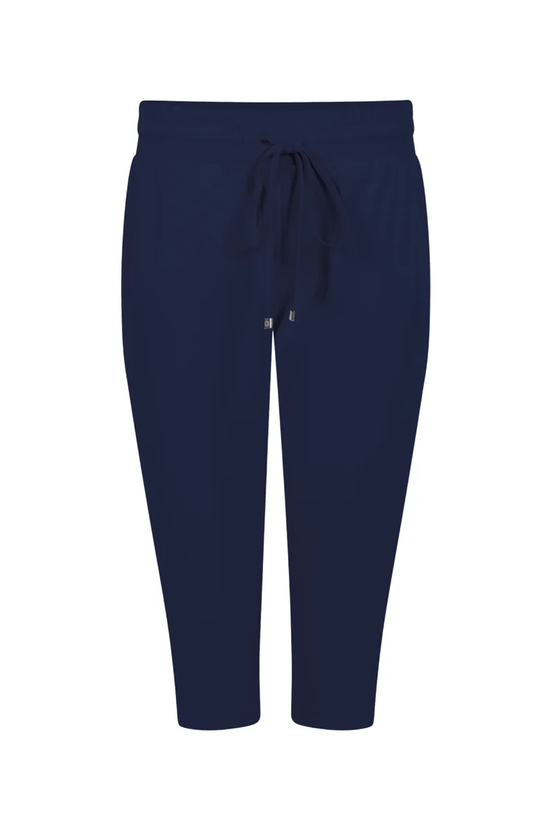 Travel Broek Capri Linda Navy