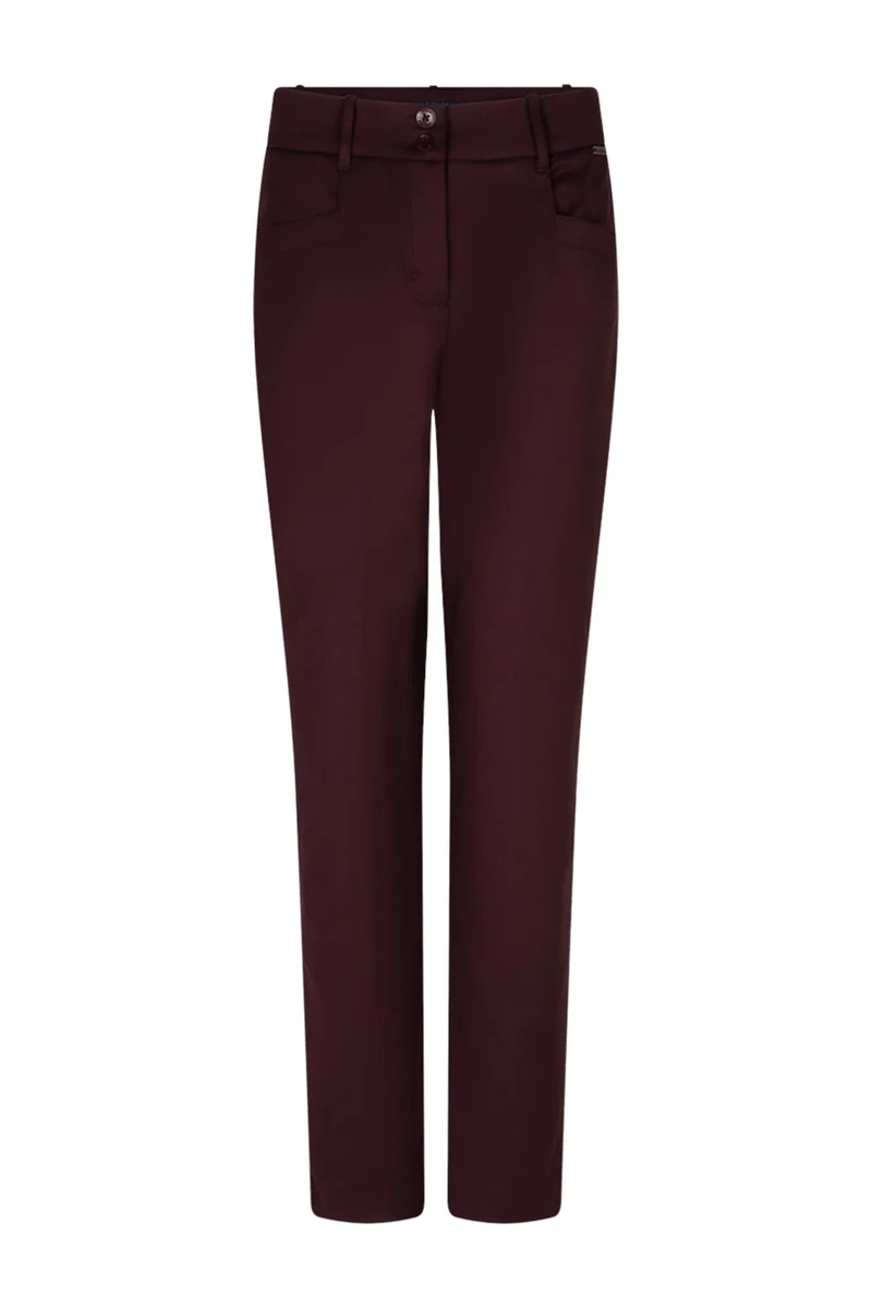 Broek Diana Smart Burgundy SRB5037 L30