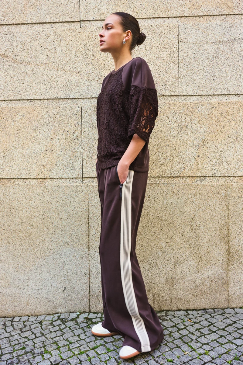 Broek Tape Modal Cacao F26.05506