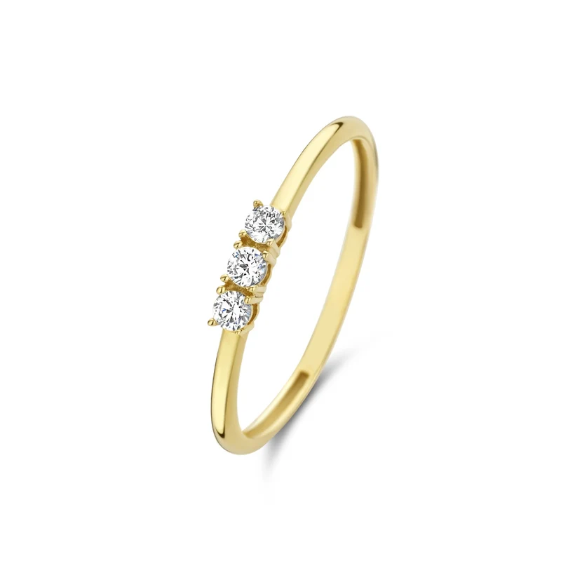 Beloro Jewels Monte Napoleone Stella 9 karaat ring BO330003-56