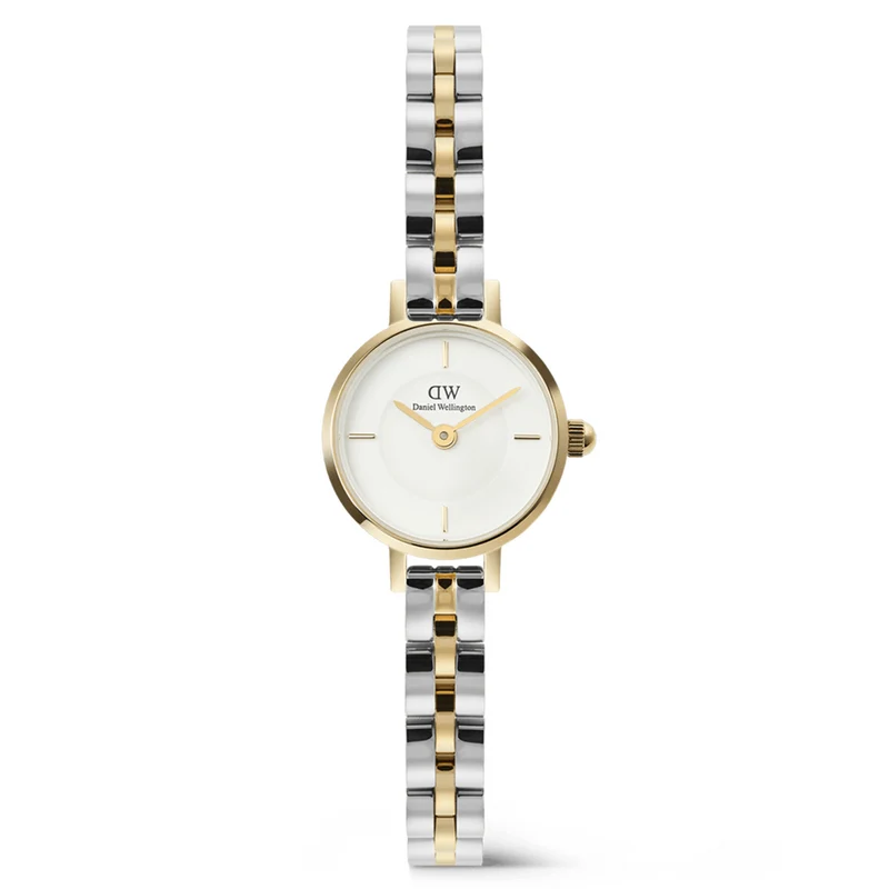 Daniel Wellington Petite Mini Arch 3-Link Bicolor Dameshorloge DW00100923