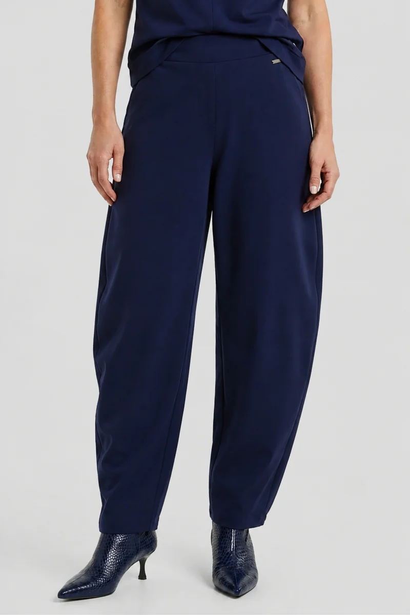 Travel Broek Barrel Navy
