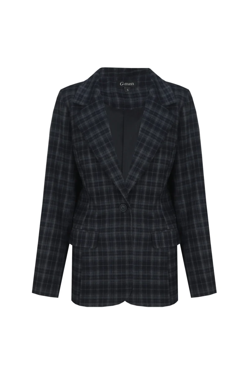 Blazer Eadon Grisaille Dark Jeans Blue