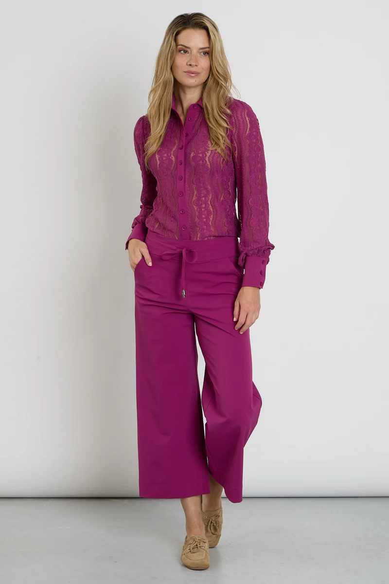 Heavy Travel Broek Magenta Purple 202816A