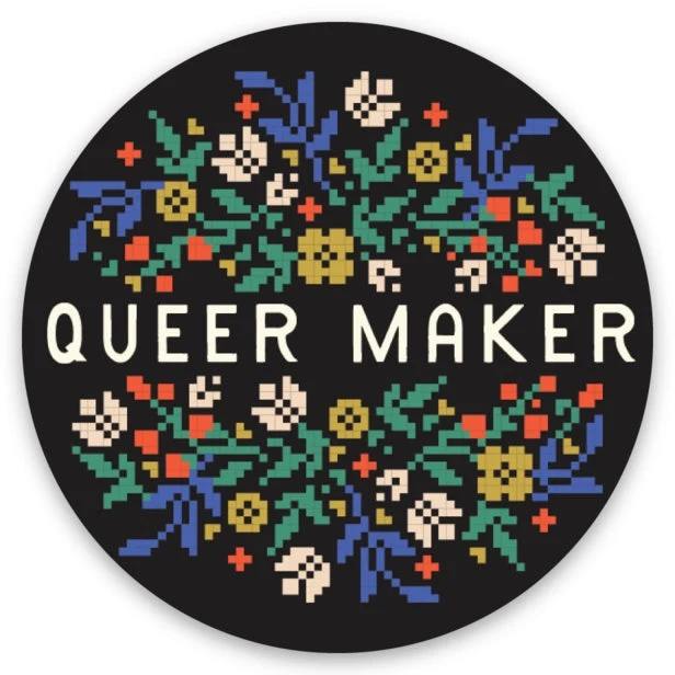 Queer Maker Vinyl Sticker