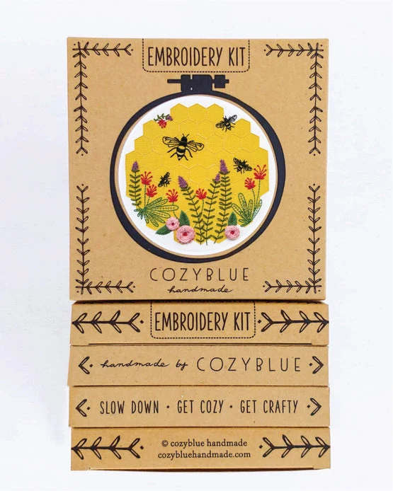 Bee Lovely Embroidery Kit