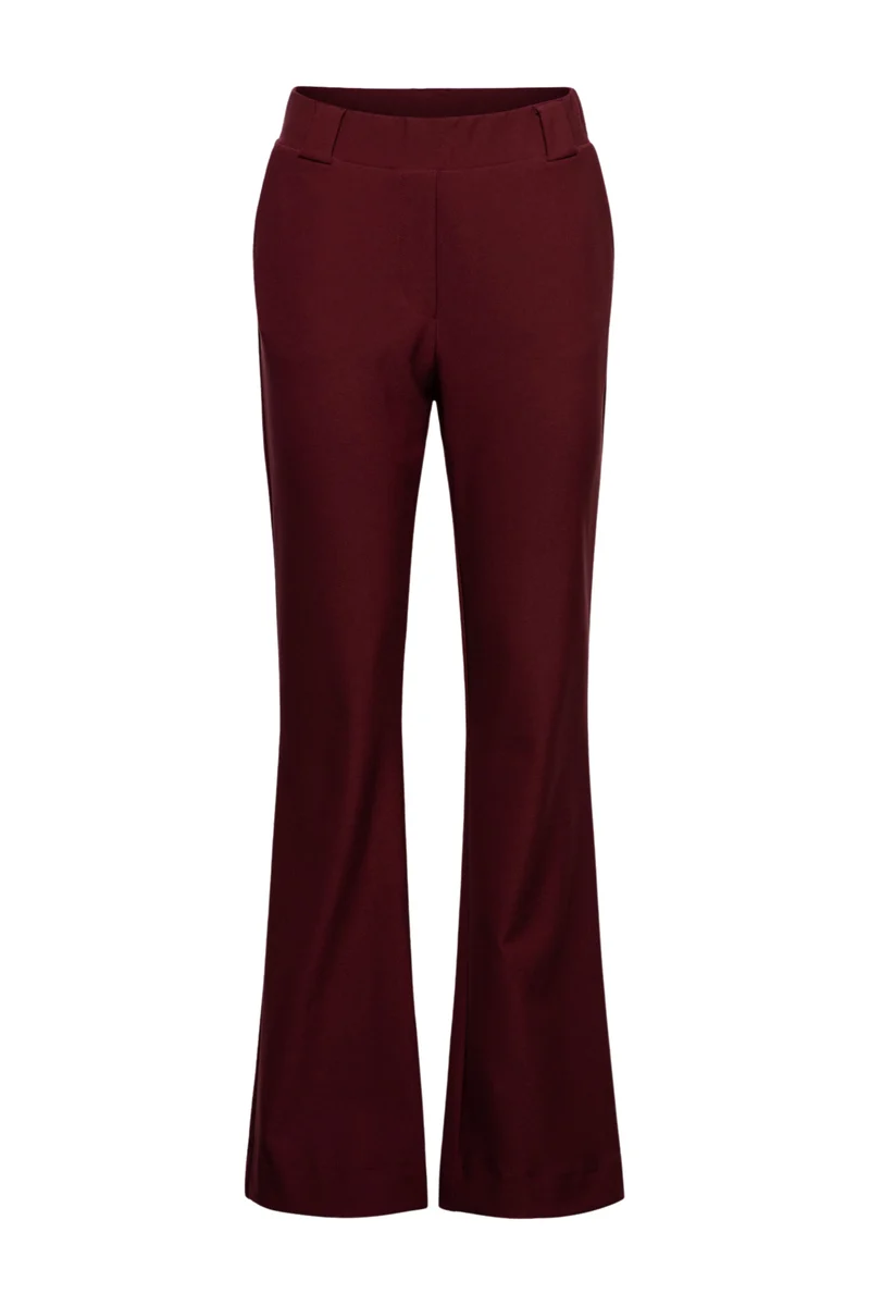 Heavy Travel Broek Penelope Burgundy PA462