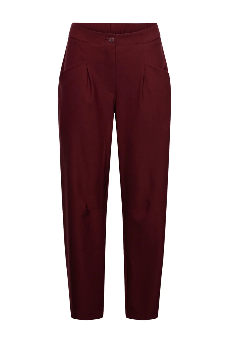 Heavy Travel Broek Pris Burgundy PA459