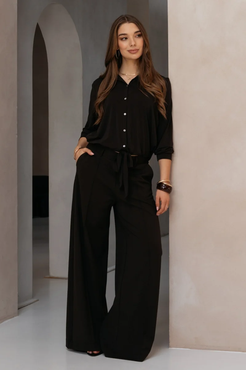 Broek Geniva Dark Chocolate PA452