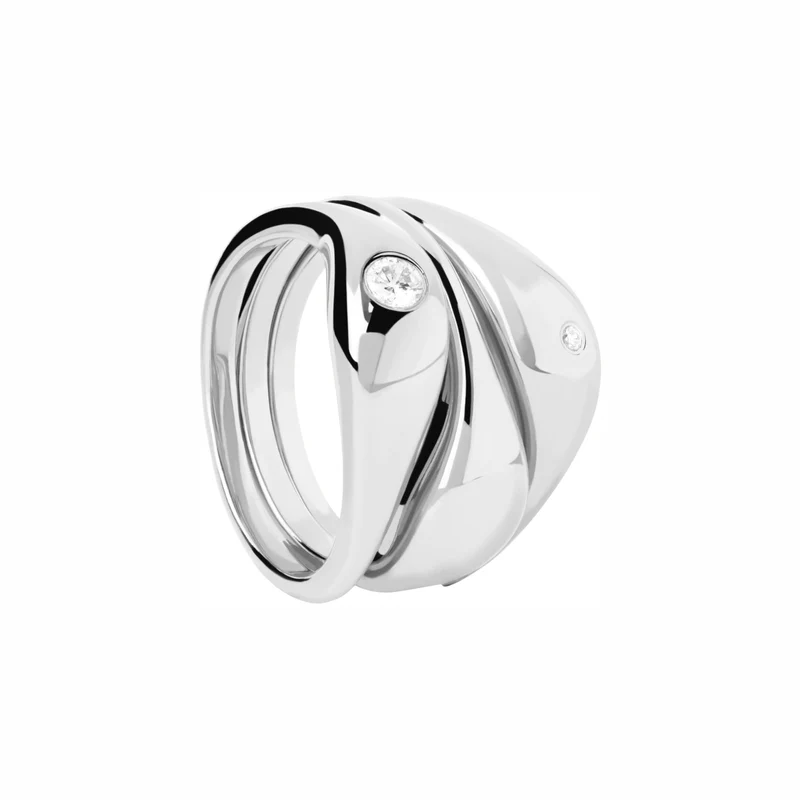 P D Paola The New Essentials 925 Sterling Silver Ring AN02-994-10
