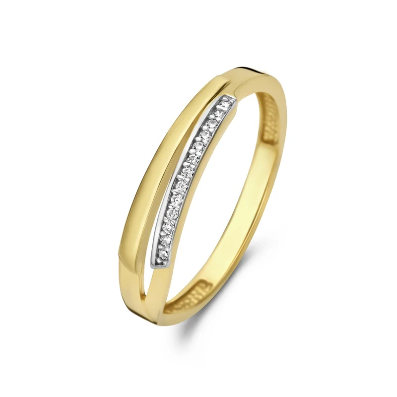 Beloro Jewels Monte Napoleone Stella 9 Karaat Ring BO330019-60
