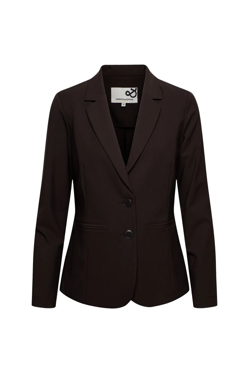 Travel Blazer Phileine Dark Chocolate BZ110-2